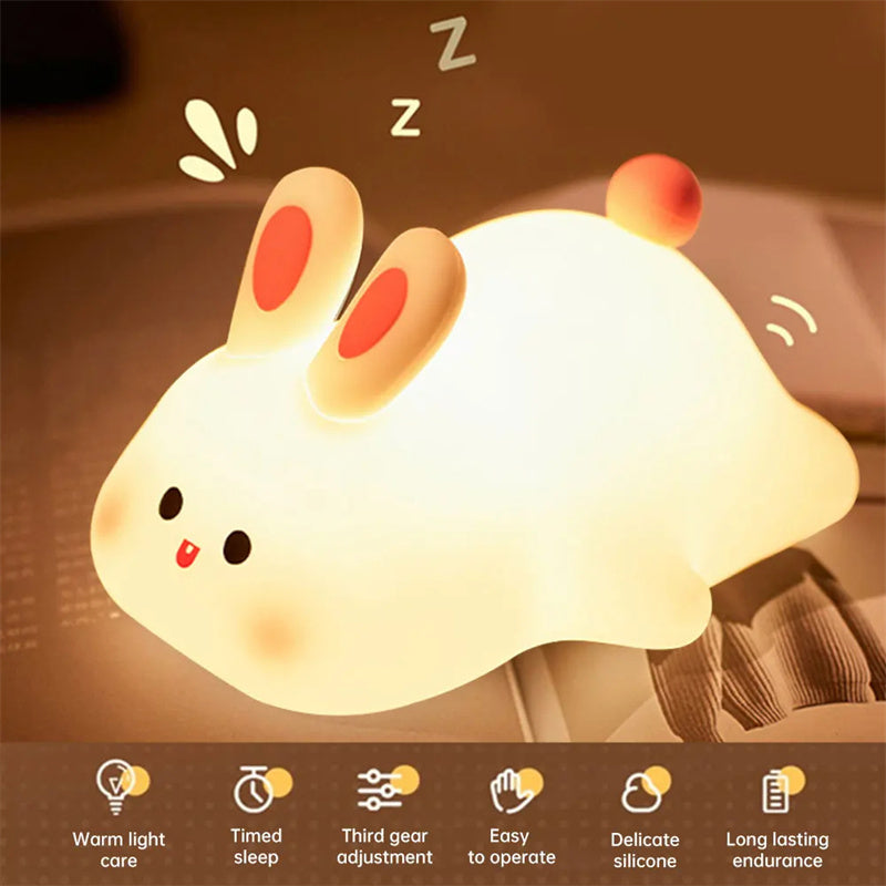Lying Bunny Night Light