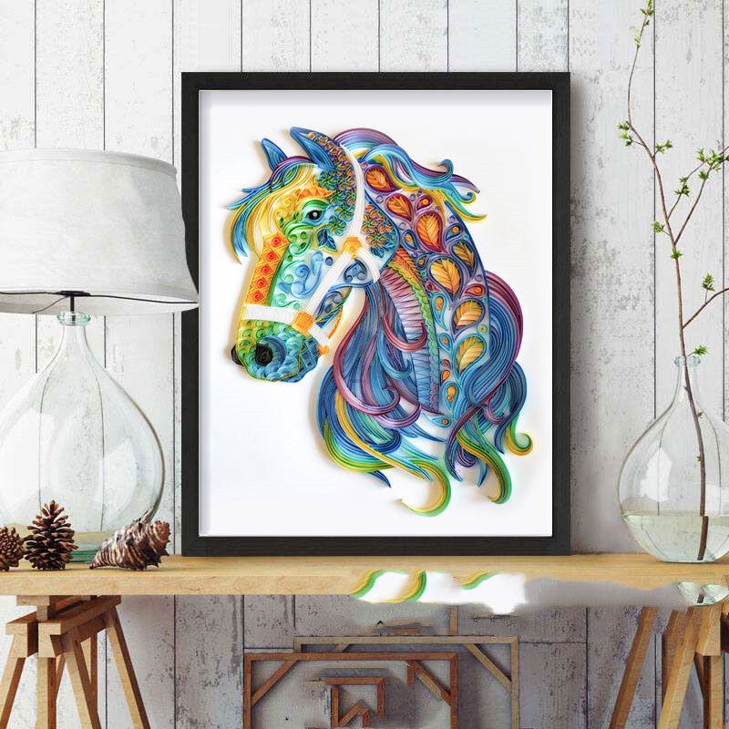 Paper quilling art kit