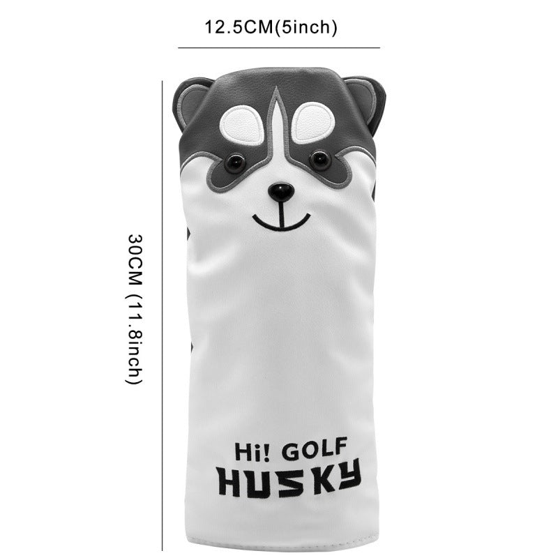 Husky golf head cover