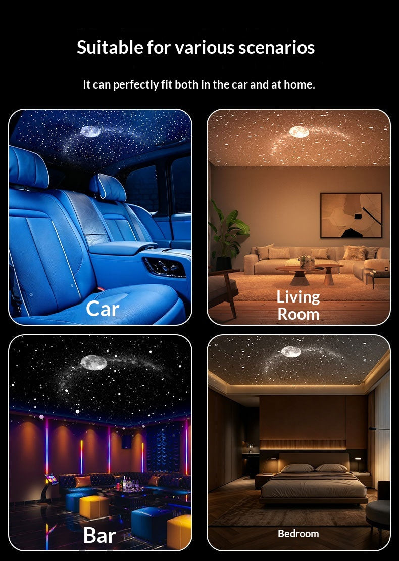 USB Star Projector Night Light (24 Slides)