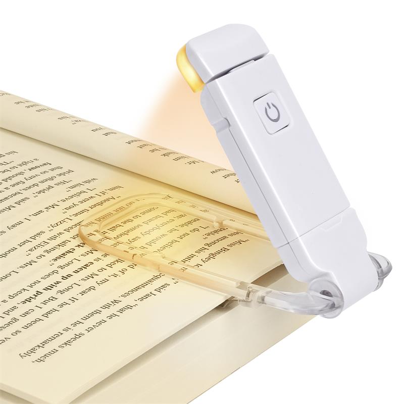 Clip-On Book Light (USB Rechargeable)