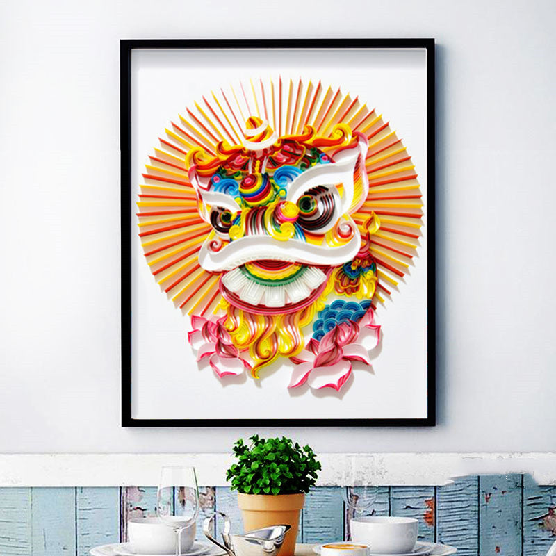 Paper quilling art kit