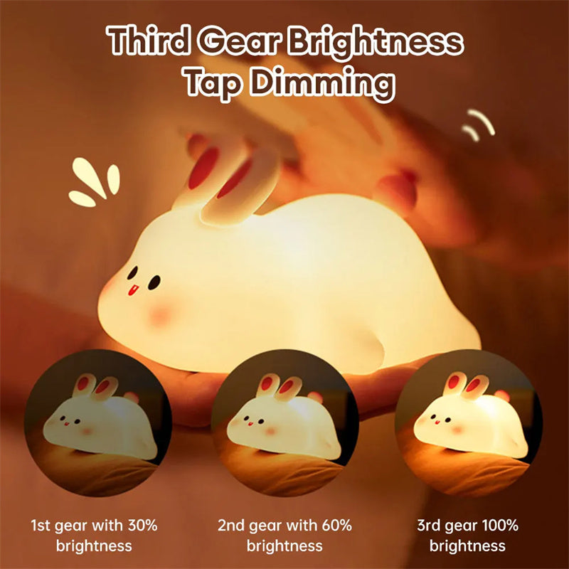 Lying Bunny Night Light