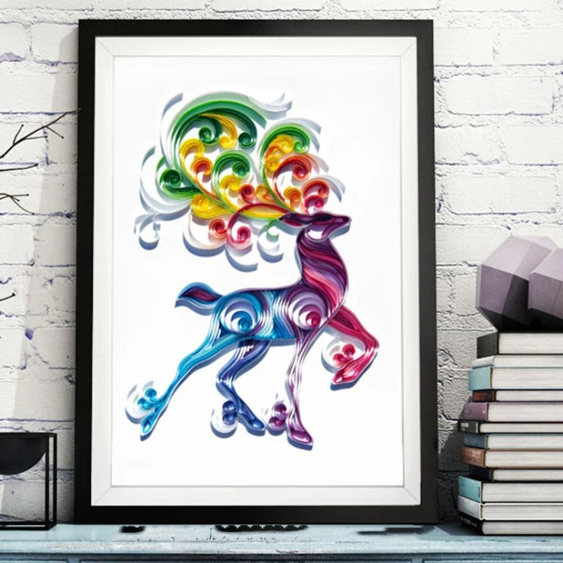 Paper quilling art kit